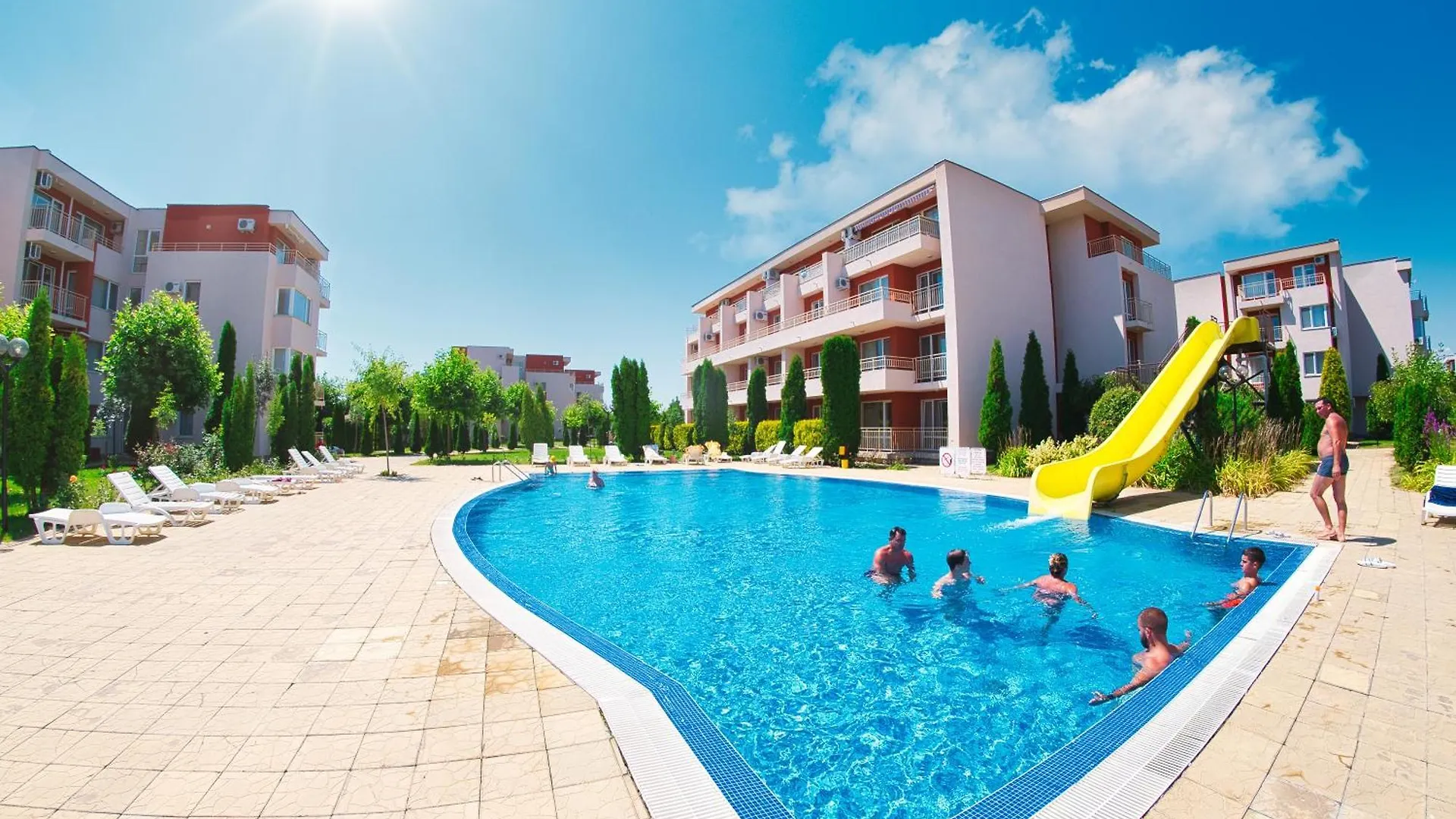 Nessebar And Holiday Fort Apartments Slantschew brjag 0*,